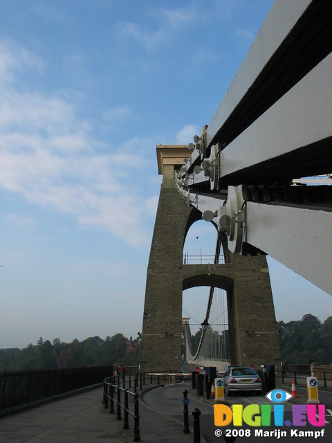 23620 Detail Clifton suspension bridge